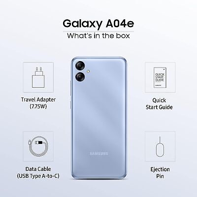 SAMSUNG Galaxy A04e Light Blue