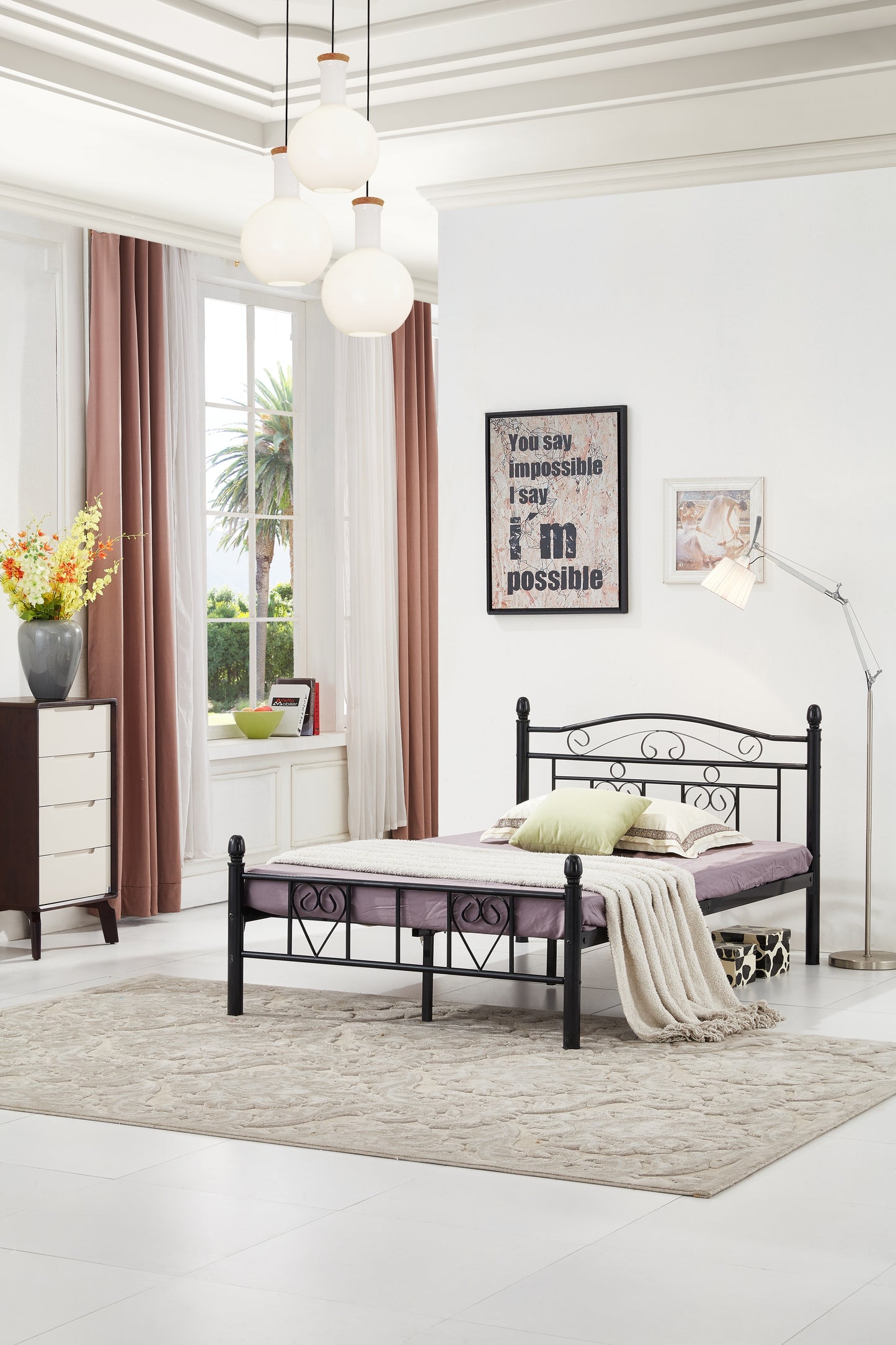 Metal Double Bed