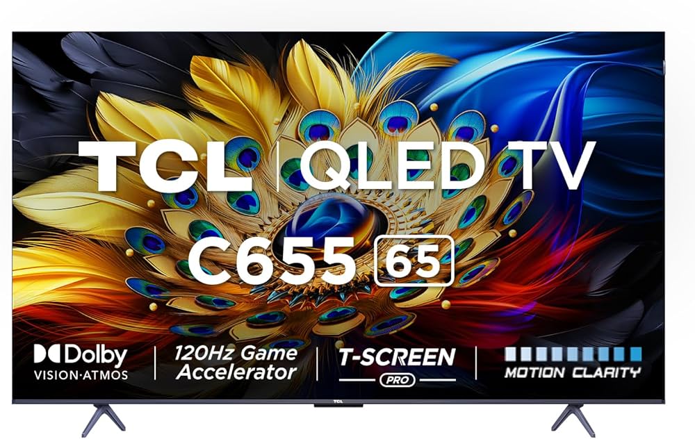 TCL Television 65" 4K QLED Smart Google TV