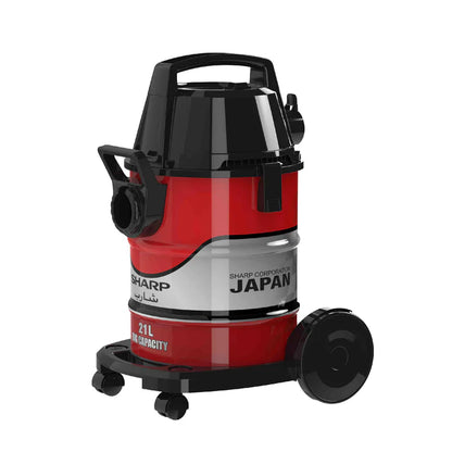 SHARP Barrel Canister Dry Vacuum