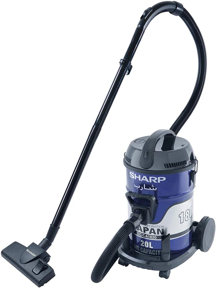 SHARP Barrel Canister Dry Vacuum