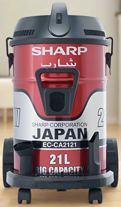 SHARP Barrel Canister Dry Vacuum